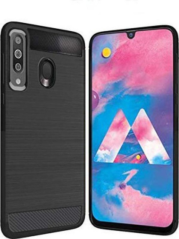 Trendzcase Back Cover for Samsung Galaxy M30  (Black)