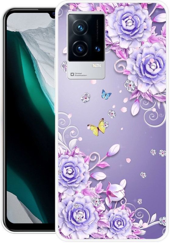 redfly Back Cover for IQOO 9 5G  (Multicolor, Silicon)