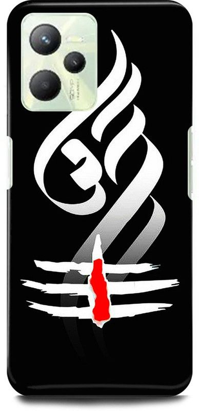 play fast Back Cover for Realme C35, RMX3511 OM, MAHADEV, MAHAKAL, SHIV, JI  (Black, Hard Case, Pack of: 1)