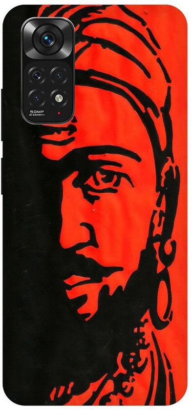 THE NARAYANA COLLECTIONS Back Cover for REDMI NOTE 11s-RAJE,SHIVAJI,MAHARAJ,KING,MAHARANA,PARTAP  (Multicolor, Hard Case, Pack of: 1)