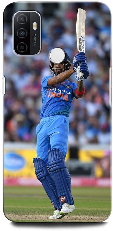 ORBIQE Back Cover for OPPO A33 CPH2137 KL RAHUL, INDIA, CRICKET, PLAYER, SPORTS, CAPTAIN  (Multicolor, Hard Case, Pack of: 1)