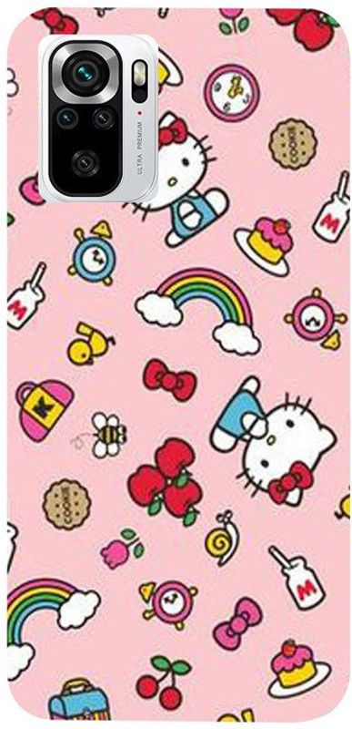 Sky Hwak Back Cover for Redmi Note 10S  (Multicolor, Silicon)