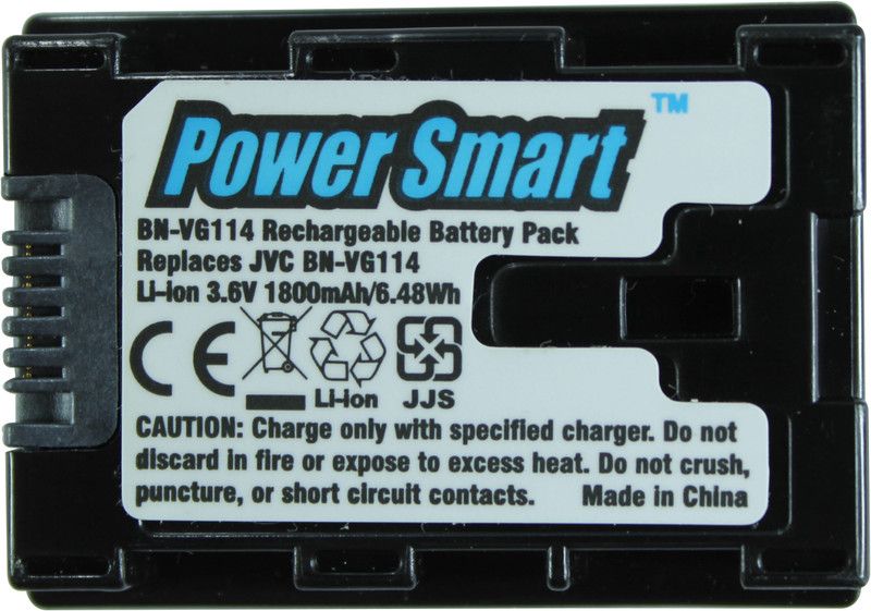 Power Smart 1800mAh Replacement for JVC BN-VG114 Battery