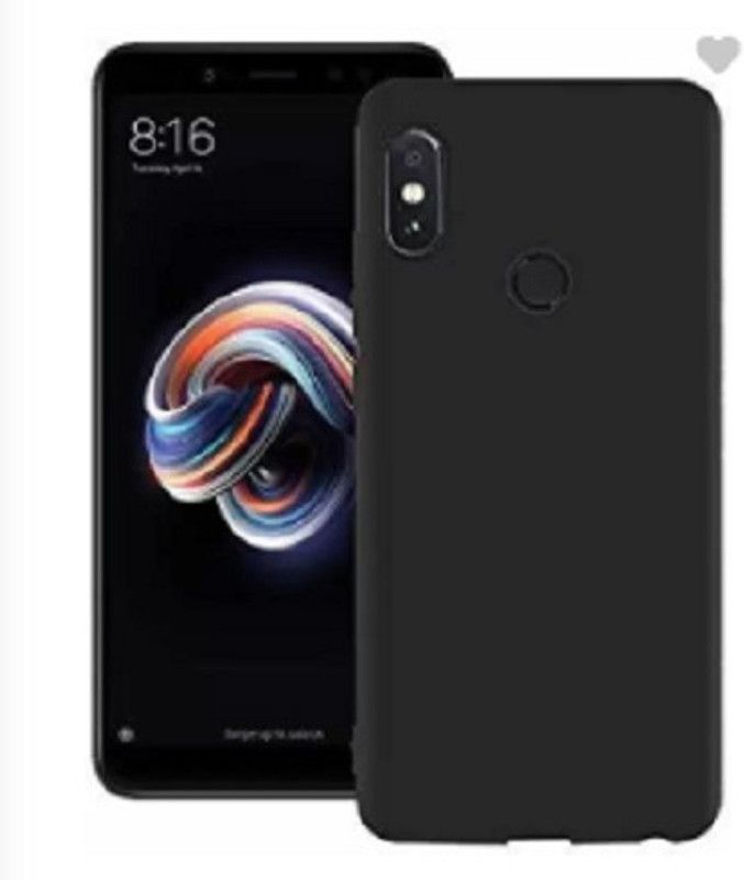 SRAVZ CASE Back Cover for Realme 3  (Black, Flexible, Pack of: 1)
