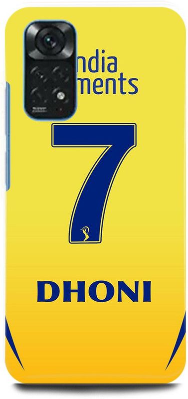 play fast Back Cover for POCO M4 Pro MS, DHONI, MAHENDRA, SINGH, DHONI  (Yellow, Hard Case, Pack of: 1)