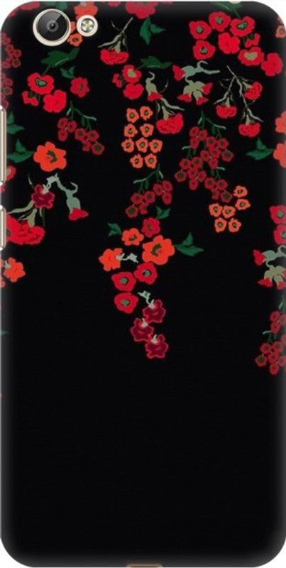 COBIERTAS Back Cover for VIVO Y66  (Black, Red)