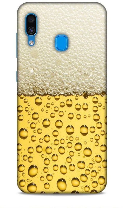 Coverland Back Cover for Samsung Galaxy A30  (Beige, Gold, Pack of: 1)