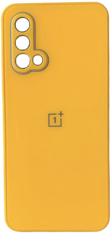 Arcane Back Cover for OnePlus Nord CE 5G  (Yellow, Grip Case)