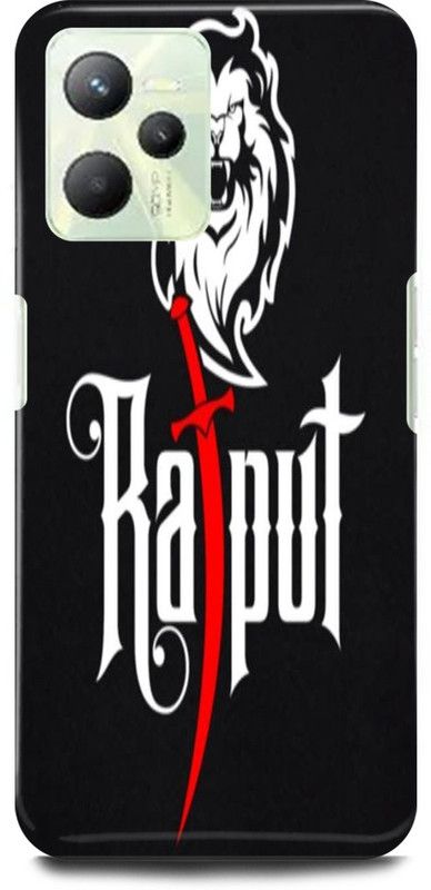 play fast Back Cover for Realme C35, RMX3511 RAJPUT, RAJPOOT, BANNA, JI, BOY  (White, Hard Case, Pack of: 1)