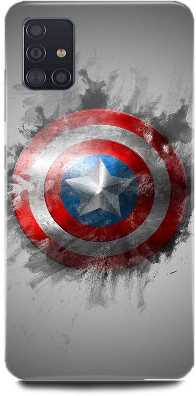 MP ARIES MOBILE COVER Back Cover for SAMSUNG Galaxy M31s, Captain America Shield Avenger Marvel Shield Comic avengers end game  (Multicolor, Hard Case, Pack of: 1)
