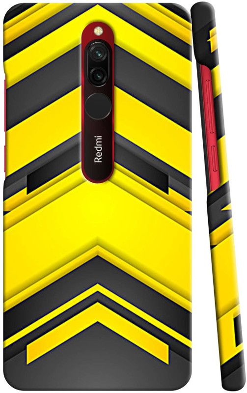 Adi Creations Back Cover for Xiaomi Redmi 8  (Multicolor, Dual Protection, Pack of: 1)