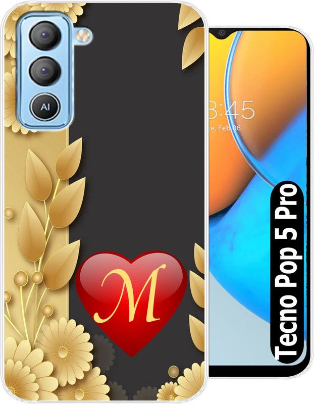 Unitrend Back Cover for Tecno Pop 5 Pro  (Multicolor, Flexible, Silicon, Pack of: 1)