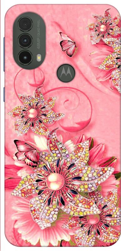 VITARO Back Cover for Motorola Moto E40  (Pink, Grip Case, Silicon, Pack of: 1)