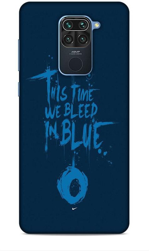 Coverland Back Cover for Mi Redmi Note 9  (Blue)