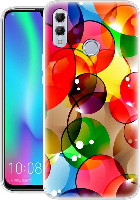 Nainz Back Cover for Honor 10 Lite  (Multicolor, Grip Case, Silicon)