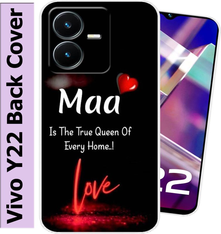 Goldista Back Cover for Vivo Y22  (Multicolor, Flexible, Silicon, Pack of: 1)