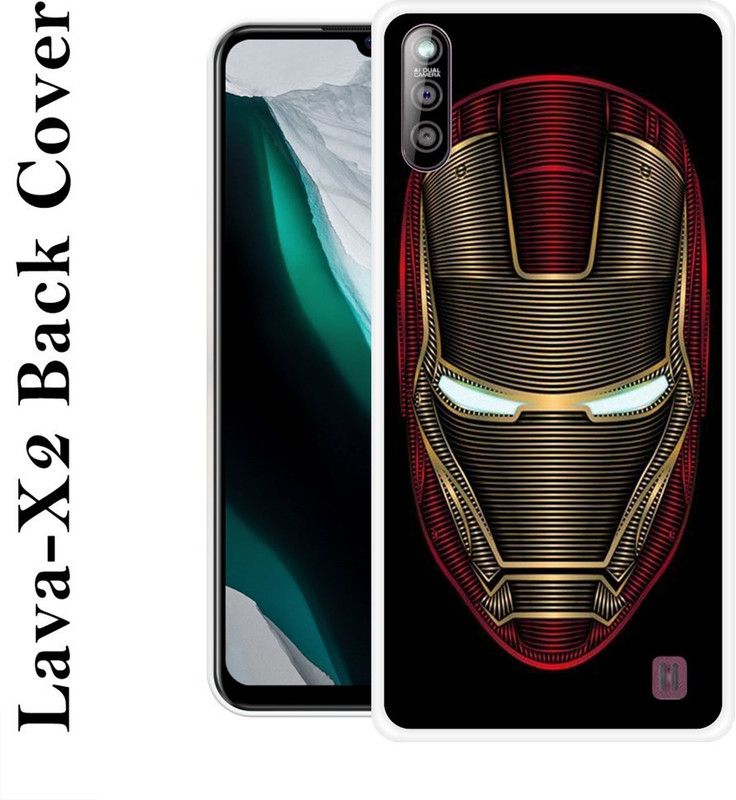 REALKING Back Cover for Lava X2  (Multicolor, Grip Case, Silicon, Pack of: 1)