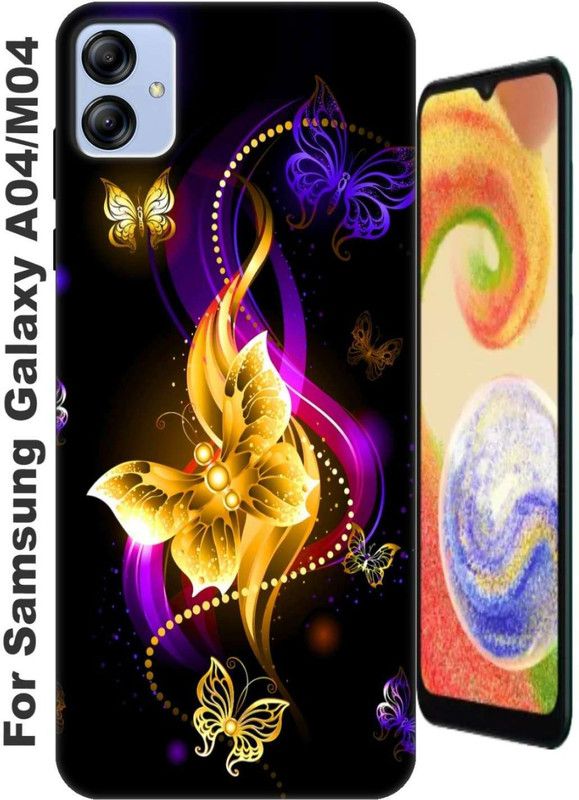 RDcon Back Cover for Samsung Galaxy A04/ Samsung A 04 / Samsung Galaxy M04/ Samsung M 04 2581  (Beige, Flexible, Silicon, Pack of: 1)