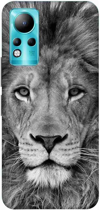 NDCOM Back Cover for Infinix Note 11 Lion Printed  (Multicolor, Hard Case, Pack of: 1)