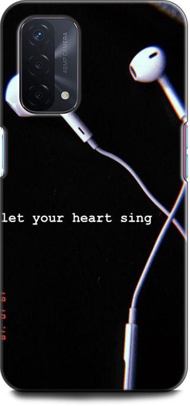 Afterglow Back Cover for Oppo A74 5G MUSIC, TYPE, SOUND, RINGTONE, HEADPHONE  (Multicolor, Shock Proof, Pack of: 1)