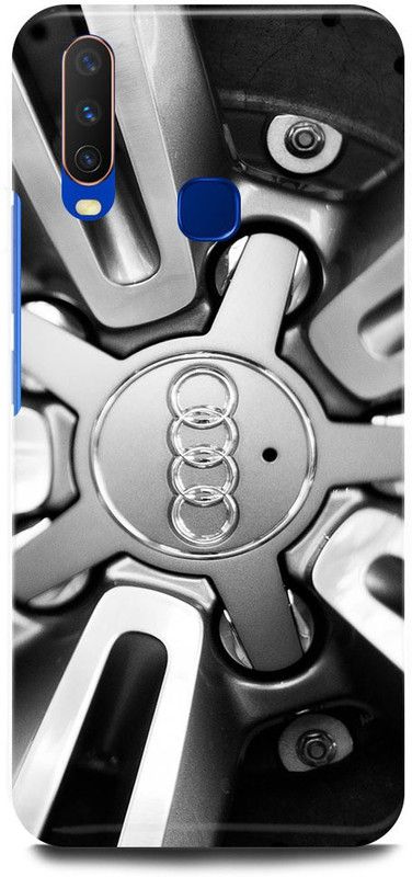 FUGGA Back Cover for Vivo Y15, 1901, AUDI, CAR, LOGO, SIGN, AMBLEM  (Multicolor, Hard Case, Pack of: 1)