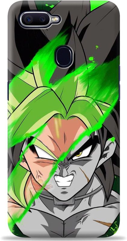 Crafter Back Cover for Oppo F9  (Green, Shock Proof)