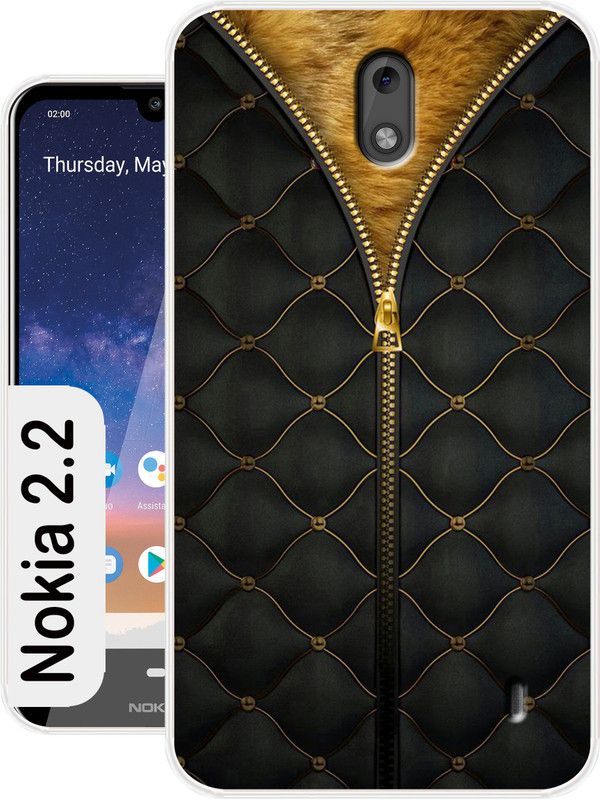 Allit Back Cover for Nokia 2.2  (Multicolor, Dual Protection, Silicon, Pack of: 1)