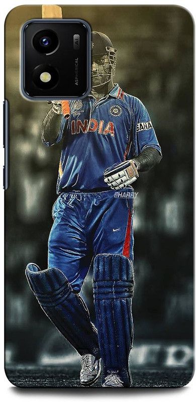INTELLIZE Back Cover for VIVO Y15s ROHIT SHARMA, INDIA, CRICKET, INDIAN CRICKET BATSMAN  (Multicolor, Hard Case, Pack of: 1)