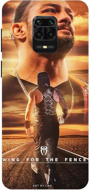 THE NARAYANA COLLECTIONS Back Cover for REDMI NOTE 9 PRO MAX-ROMAN,RAIGNS,WWE,SPORTS,GAME  (Multicolor, Hard Case, Pack of: 1)