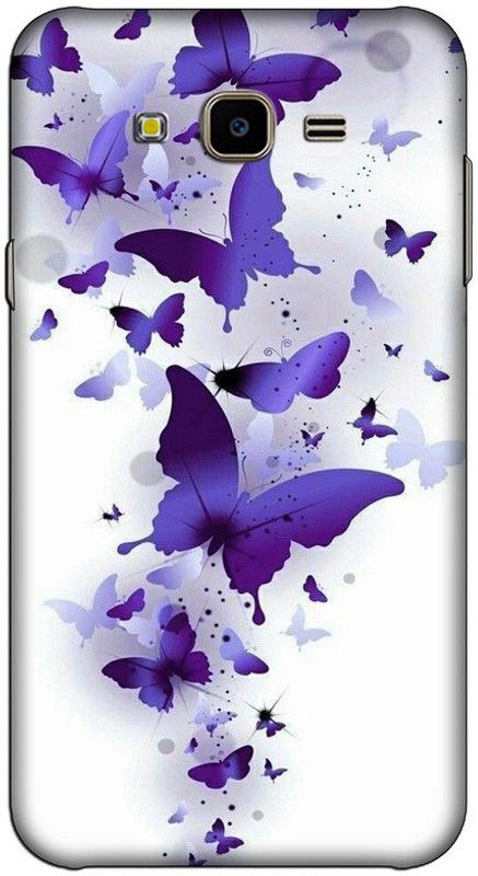 CROKIAN Back Cover for Samsung Galaxy J7 Nxt Butterfly Back Cover  (Multicolor, Hard Case, Pack of: 1)