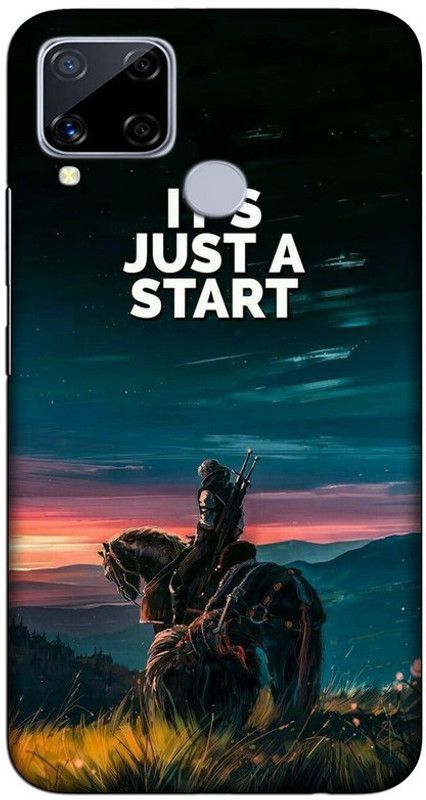 CROKIAN Back Cover for Realme C15 Motivation Quotes Back Cover  (Multicolor, Hard Case, Pack of: 1)