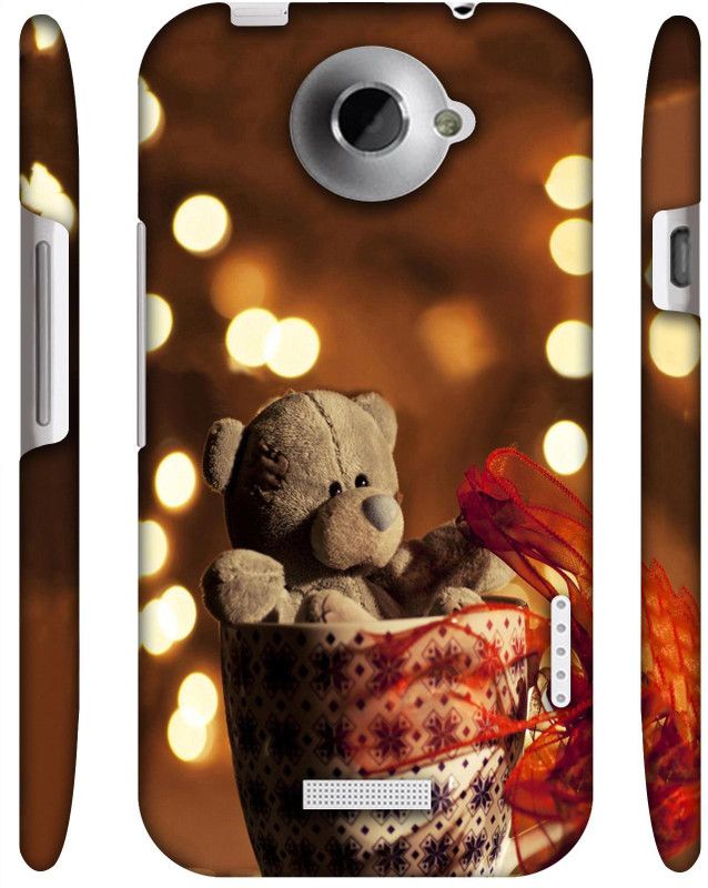 Casotec Back Cover for HTC One X 3D printed Hard Back Case  (Multicolor, Pack of: 1)