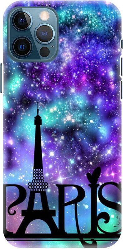 PNBEE Back Cover for Apple iPhone 12 Pro Max, A2411, A2342, A2410, A2412, iPhone13,4 - Effile Tower Print  (Multicolor, Hard Case, Pack of: 1)