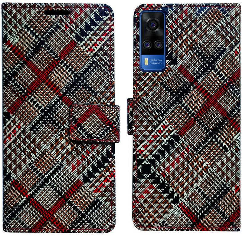 Dhar Flips Flip Cover for Vivo Y53s in High Quality  (Multicolor, Pack of: 1)