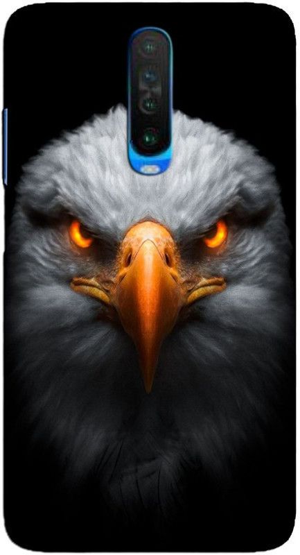 CROKIAN Back Cover for POCO X2 Angry eagle Back Cover  (Multicolor, Hard Case, Pack of: 1)