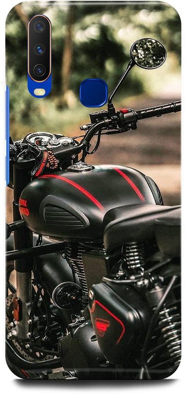 play fast Back Cover for Vivo Y15, 1901 ROYAL, ENFIELD, BULLET, CLASSIC, BIKE, LOVER, RACER  (Grey, Hard Case, Pack of: 1)