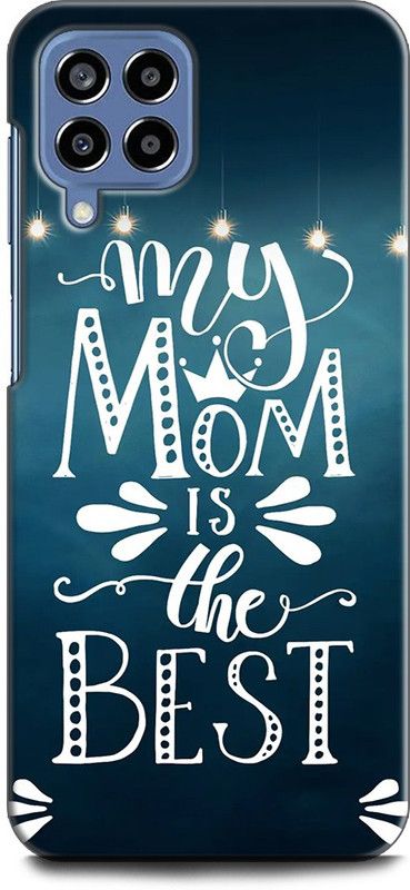 WallCraft Back Cover for SAMSUNG Galaxy M33 5G  (Blue, White, Pack of: 1)