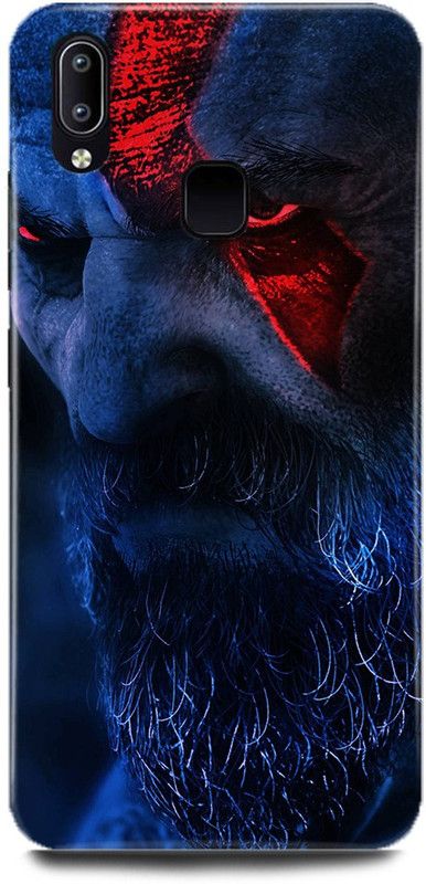 Dimora Back Cover for Vivo V11, 1806, God,of,War,Game,Xbox,Playstation,Bodybuilder,Chains,Fire,Games,God,Man,  (Multicolor, Hard Case, Pack of: 1)
