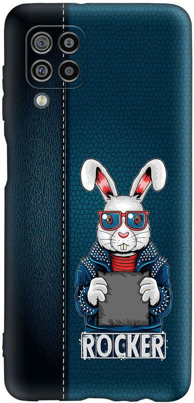7PRINTZONE Back Cover for SAMSUNG GALAXY F22  (Multicolor, Flexible)
