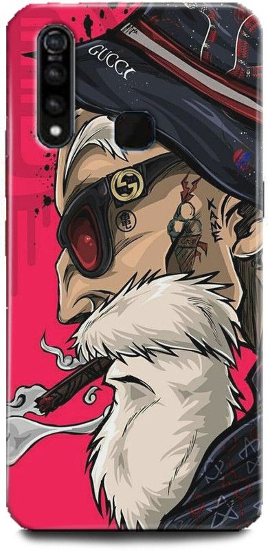INTELLIZE Back Cover for Vivo Z1Pro/1951 master roshi,Printed  (Multicolor, Shock Proof, Pack of: 1)