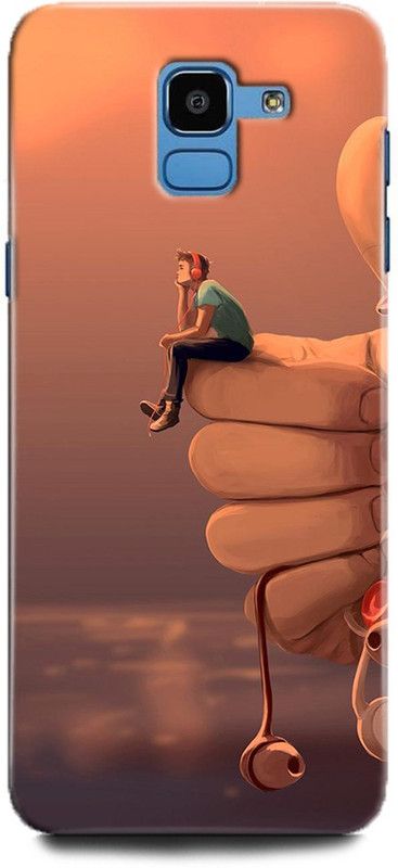 Afterglow Back Cover for Samsung Galaxy On6  (Orange, Shock Proof, Pack of: 1)