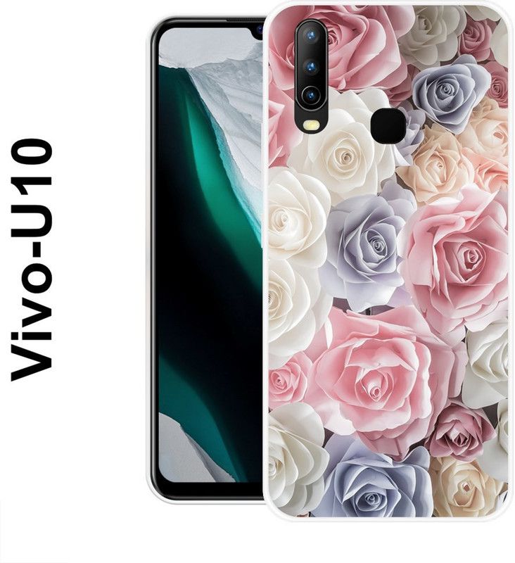 VITARO Back Cover for Vivo U10, Vivo Y12, Vivo Y15, Vivo Y17  (Multicolor, Silicon)