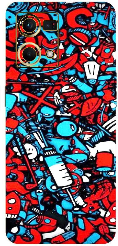 Phonicz Oppo F21 Pro 5G Mobile Skin  (Multicolor)