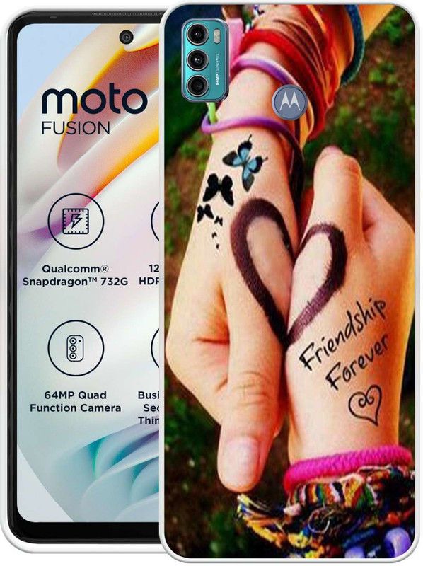 PAEDICON Back Cover for MOTOROLA G40 Fusion  (Multicolor, Grip Case, Silicon, Pack of: 1)