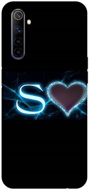 URCHIN Back Cover for Realme 6iS letter, Letter S, S word, S name, S  (Multicolor, Shock Proof, Pack of: 1)