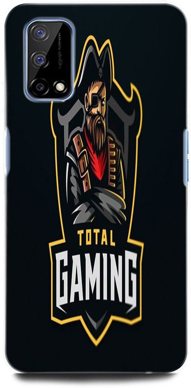 INTELLIZE Back Cover for Realme Narzo 30 Pro RMX2117 TOTAL GAMING LOGO, FREEFIRE, JUEGO, GUN, METAL, FIRE, GAME  (Multicolor, Hard Case, Pack of: 1)