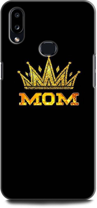 Afterglow Back Cover for SAMSUNG Galaxy A10s MOM, I LOVE MOM, I LOVE MOM DAD, LOVE  (Multicolor, Shock Proof, Pack of: 1)