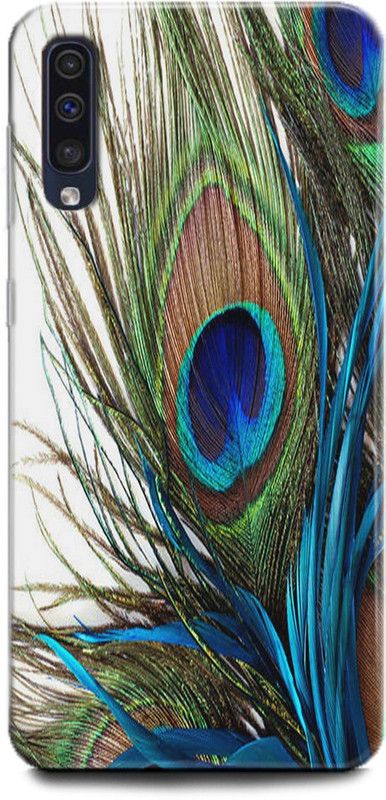 INDICRAFT Back Cover for Mi A3, Peacock, Printed  (Multicolor, Shock Proof, Pack of: 1)