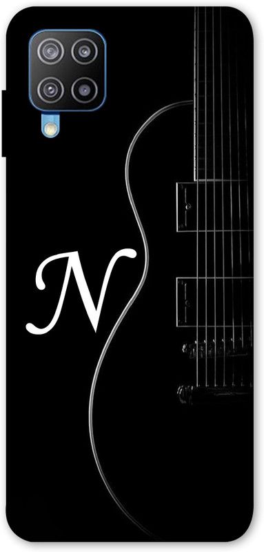 A1 Prints Back Cover for Samsung Galaxy F12, Samsung Galaxy M12  (Black, Hard Case, Pack of: 1)