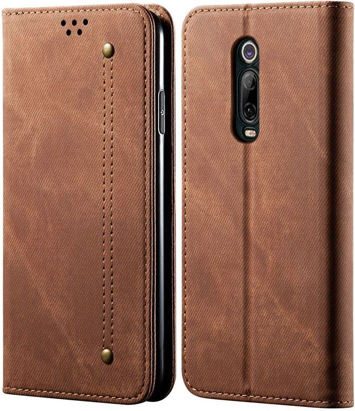 Pirum Wallet Case Cover for Redmi K20 / Redmi K20 Pro  (Brown, Magnetic Case, Pack of: 1)